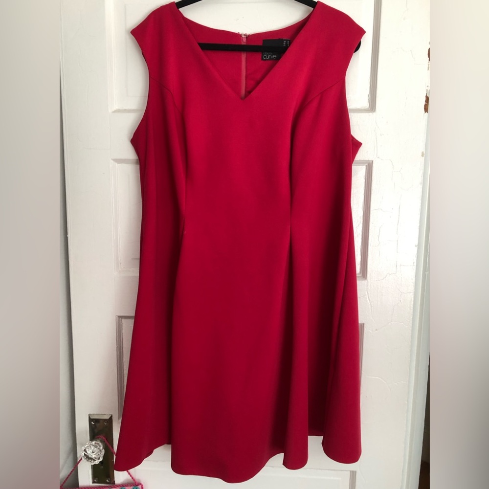 ASOS Curve scuba skater fare dress sz 18